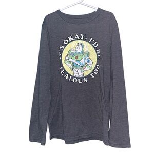 DISNEY PIXAR Buzz Lightyear Toy Story Long Sleeve Top